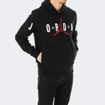 Толстовка Air Jordan Fleece Lined hooded Stay Warm Black, черный - фото 4