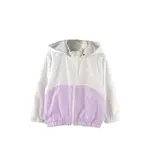 Детская бело-фиолетовая куртка Adidas - фото 2