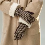 Вязаные перчатки Women's ELLE, mocha - фото 9