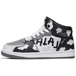 Кроссовки HLA JEANS Skateboarding Shoes Unisex High-top, белый/черный - фото