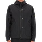 Куртка waffen patch shell r hooded jacket 'black' Stone Island, черный - фото 3