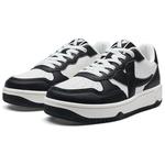 Кроссовки XTEP Skateboard Shoes Women's Low-Top Black/Sail White, черный/белый - фото 3