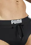 Плавки PUMA с эластичным поясом с логотипом, черный - фото 4