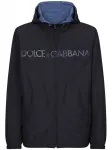 Двусторонняя парка с логотипом DOLCE & GABBANA, синий - фото