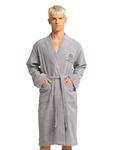 Халат Carlo Colucci Bademantel Vito, серебряный - фото 3