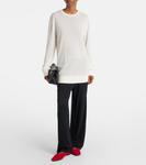 Оверсайз свитер Toteme, белый - фото 2