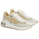 FERRAGAMO Gancini Lifestyle Shoes Women's Low-top Beige - фото 3