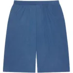 Шорты бермуды из шамбре Givenchy, синий - фото