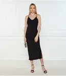 Атласное платье Dkny, черный - фото 2