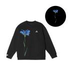 Adidas LABEL Свитшот Unisex Black Crew Neck Moderate Regular - фото 3