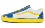 Туфли Vans Old Skool из парусины унисекс, White/Royal/Yellow - фото