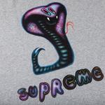 Футболка Supreme Snake Heather Grey - фото 2