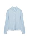 Блуза Koton Button-down blouse, Blue - фото