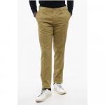 ID Hopsack Хлопковые брюки-чинос CORINTO Corneliani, Green - фото