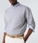 Хлопковый свитшот Brunello Cucinelli, Grigio - фото 5