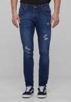 Джинсы 2Y Premium Skinny Jeans, темно-синий - фото 2