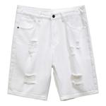 Джинсовые шорты унисекс FUERZA, белый - фото 3