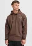 Толстовка с капюшоном HANNO Solid, коричневый - фото 2