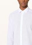 Рубашка современного кроя с льном Strokesman'S, белый - фото 4