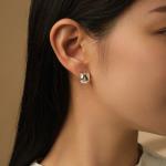 DESIGN CIRCLES Серьги из серебра 925 пробы для женщин - фото 4