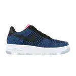 Кроссовки Nike Wmns Air Force 1 Flyknit Low 'Deep Royal Blue', синий - фото