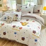 FUANNA Комплект постельного белья, 220 см, 4 предмета - фото 5