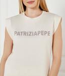 Футболки Regular fit Patrizia Pepe, экрю - фото 4