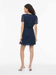 VILA Платье 'VIFalia' в цвете Navy - фото 5