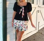 Женский топ Chia в черном цвете SMITH & QUINN - фото 4