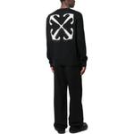 Свитер мужской Off-White Arrow Intarsia, черный - фото 3