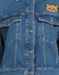 Джинсовая куртка Moschino, синий - фото 4