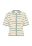 Кардиган Saint Tropez LIKAM STRIPED, Fog Blue Surf Stripe/Light Blue - фото 5