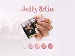 Makear, Jelly&Go Cover Rose JG05, Гель для наращивания ногтей, 50мл - фото 3