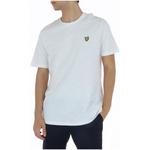 Футболка мужская Lyle & Scott хлопковая однотонная, белый - фото
