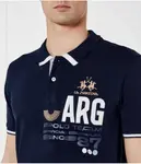 Футболка поло Regular fit La Martina, синий - фото 4