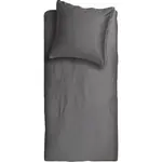 Постельное белье Золушка «Plain Sundays», со стоячим швом Cinderella, антрацит - фото