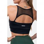 Спортивный топ Nebbia Classic Hero Cut-Out 579, черный - фото 4