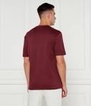 Футболка мужская Hugo Dozy свободного кроя хлопковая, бургундия - фото 3