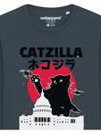 Толстовка wat? Apparel Catzilla, цвет india ink grey - фото 3