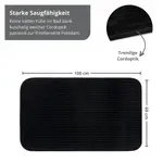 Коврик для ванной Sleepling, черный - фото 2