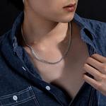 CHOW TAI SENG Серебряное ожерелье S925 для мужчин - фото 11