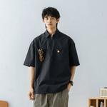 714STREET Рубашка унисекс, Коричневый - фото 4