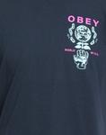 Футболка Obey, темно-синий - фото 4