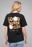 Футболка с принтом GOOD THINGS Cloud 5ive, черный - фото