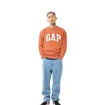 Толстовка унисекс Gap, оранжевый - фото 7