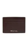 Картхолдер с принтом PS Paul Smith, коричневый - фото 2