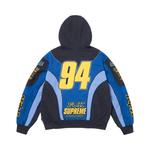 Толстовка Supreme x Fox Racing Zip Up Hooded Sweatshirt 'Navy' - фото 2