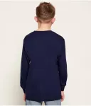 Лонгслив slim fit Polo Ralph Lauren, темно-синий - фото 3