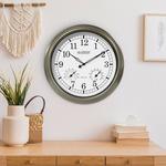 Атомные аналоговые уличные настенные часы La Crosse Technology, цвет Plastic - фото 2