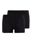 Набор из 2 боксеров в стиле ретро из хлопка. Hanro, черный - фото